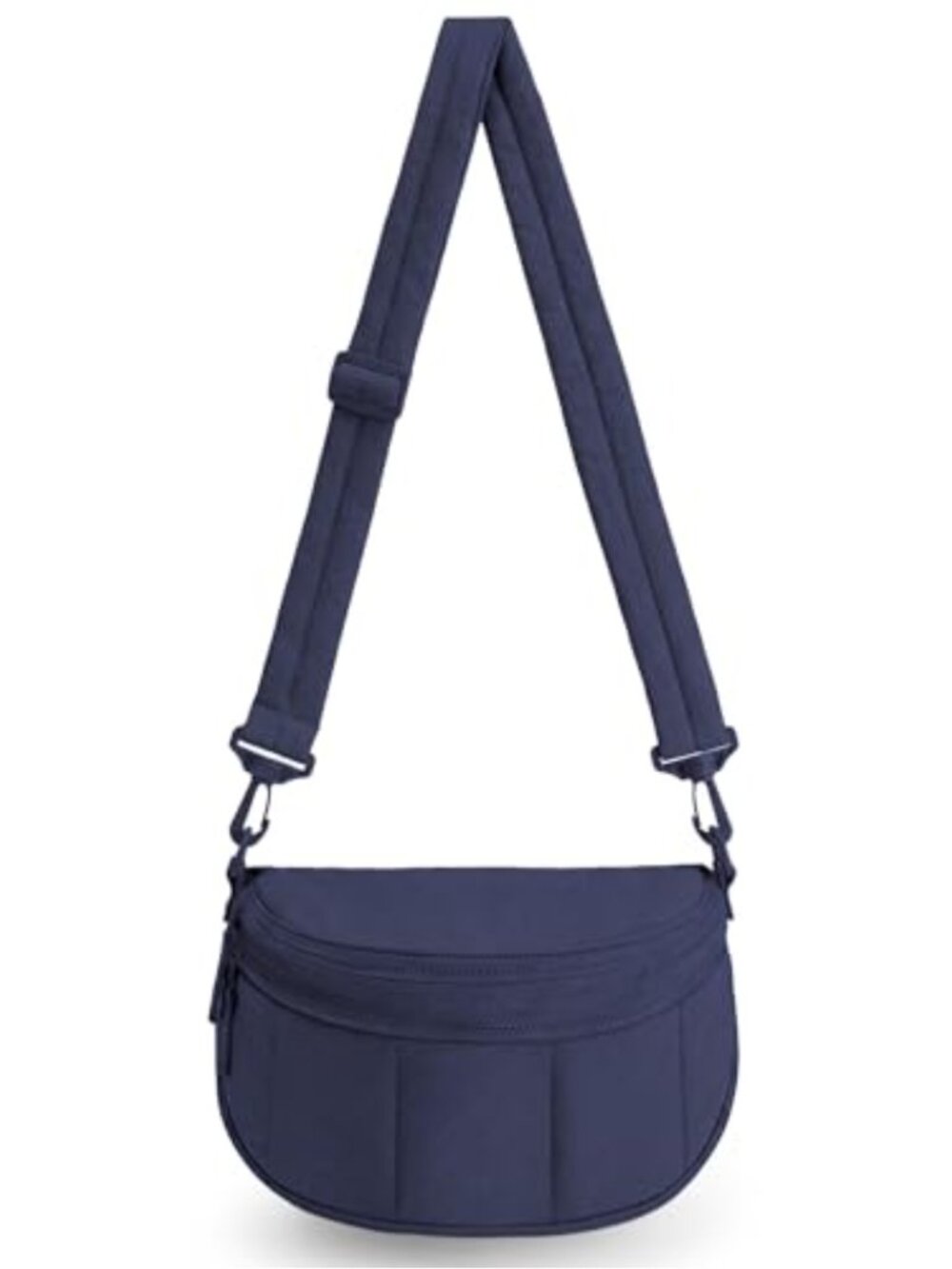 Puffer Crossbody Bag Quilted Lightweight Travel Purse Multi-Pocket